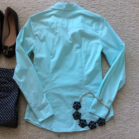 J. Crew Haberdashery Button Front Shirt - Picture 4 of 4